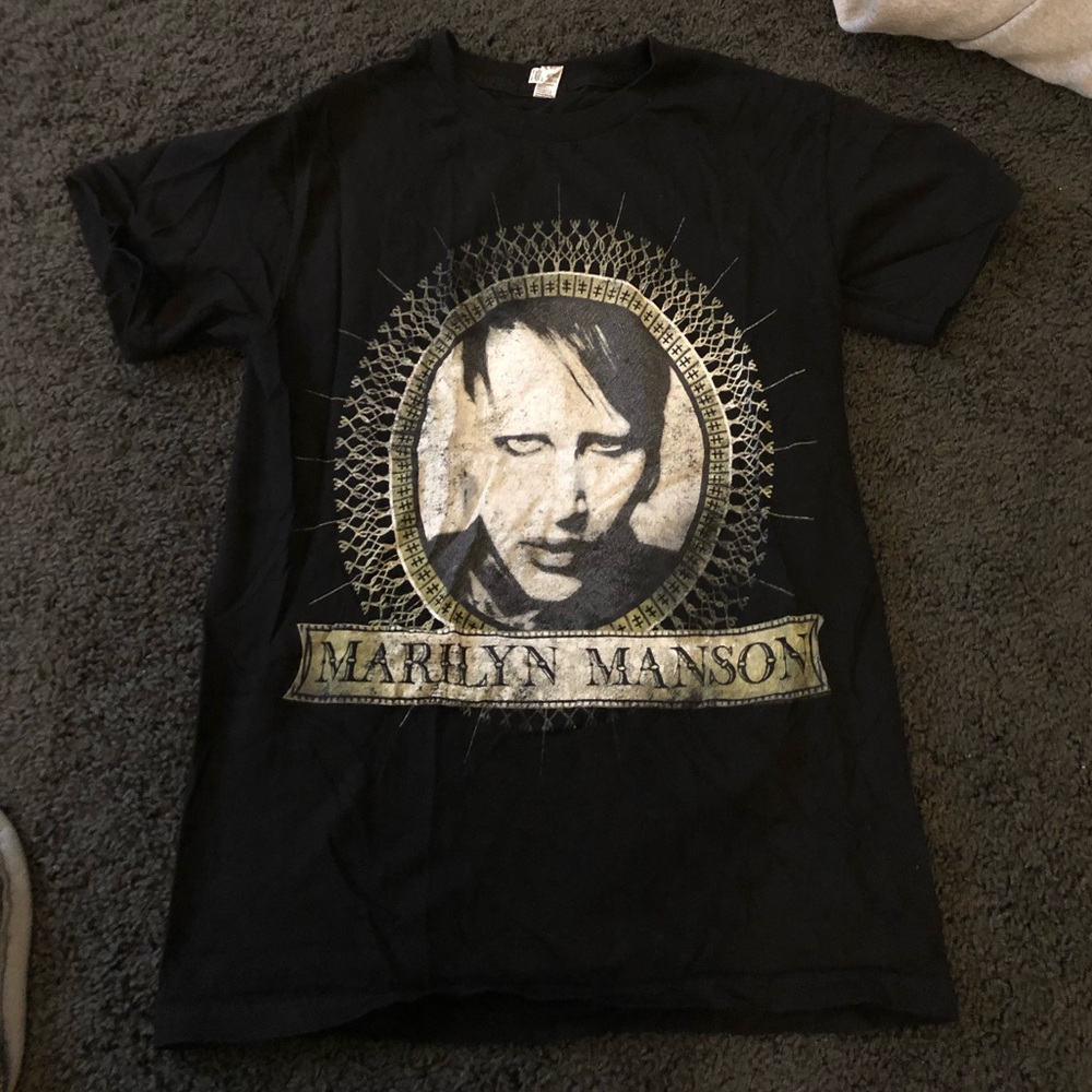 Marilyn manson tour shirt 2016